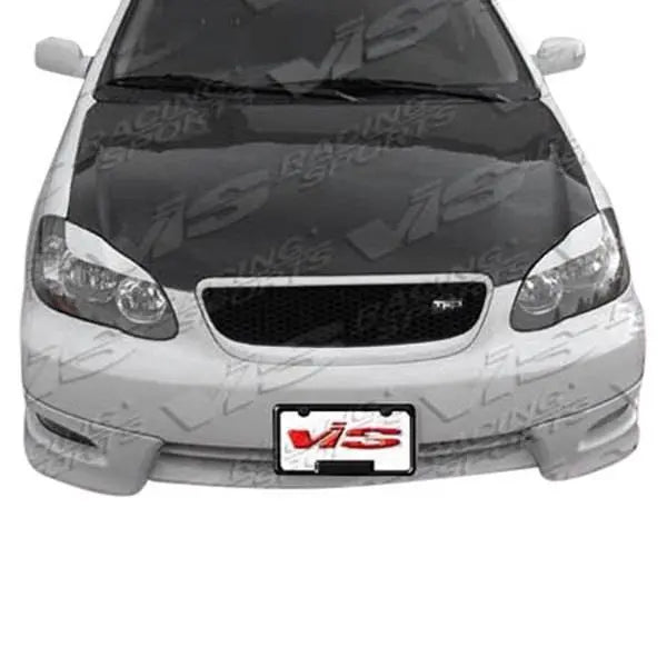 2003-2008 Toyota Corolla 4 doors OEM Style Carbon Fiber Black Hood-1