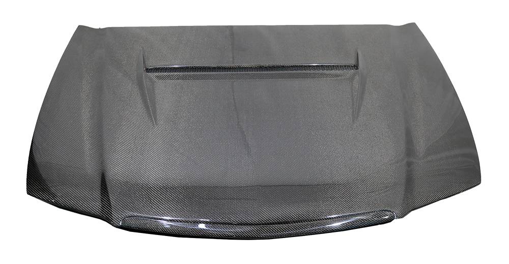 2004-2005 Acura TSX 4 doors N1 Style Carbon Fiber Black Hood-3
