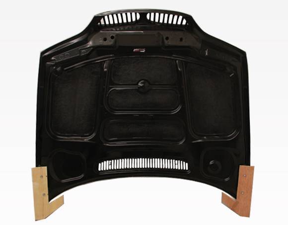 2004-2005 BMW 3 SERIES E46 2 doors OEM Style Carbon Fiber Black Hood-4