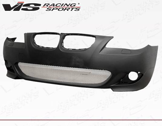 2004-2010 BMW 5 SERIES E60 4 doors M-TECH Style FRP Primer Front Bumper-6