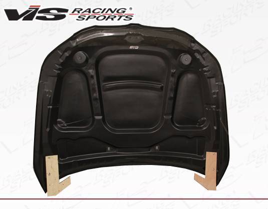 2004-2010 BMW 5 SERIES E60 4 doors OEM Style Carbon Fiber Black Hood-3