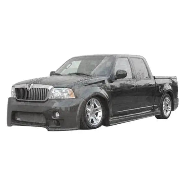 2004-2008 Ford F150 2 doors Outlaw 1 Style FRP Primer Side Skirts-1