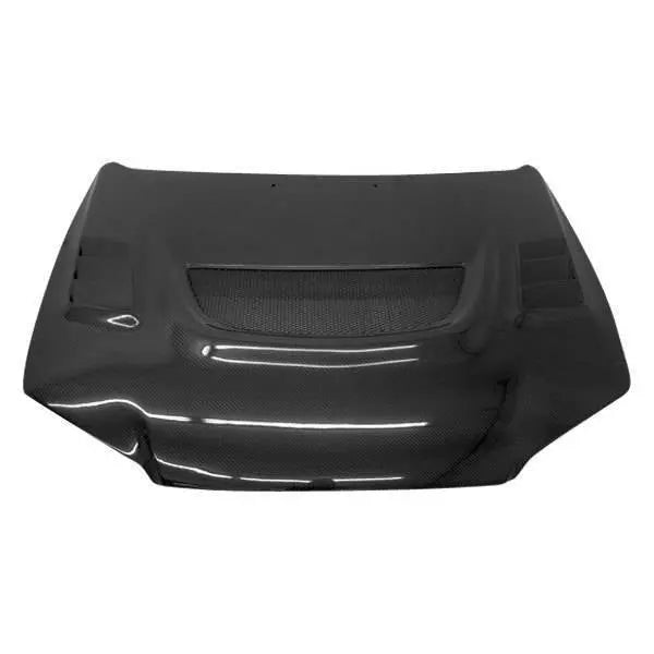 2004-2006 Hyundai Elantra 4 doors G Speed Style Carbon Fiber Black Hood-1