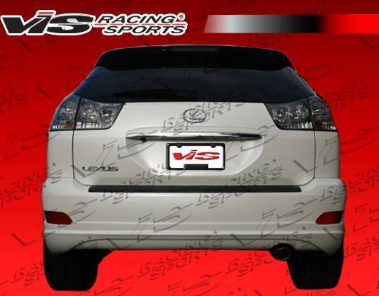 2004-2009 Lexus RX330 4 doors VIP Style FRP Primer Rear Lip-4