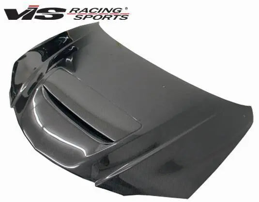 2004-2009 Mazda 3 4 doors M Speed Style Carbon Fiber Black Hood-1