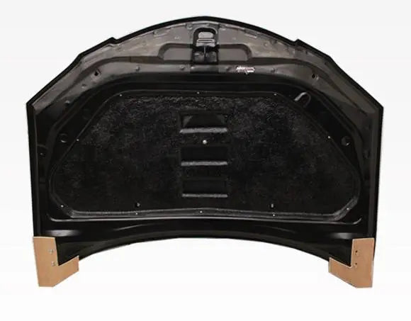 2004-2009 Mazda 3 4 doors V Speed Style Carbon Fiber Black Hood-4