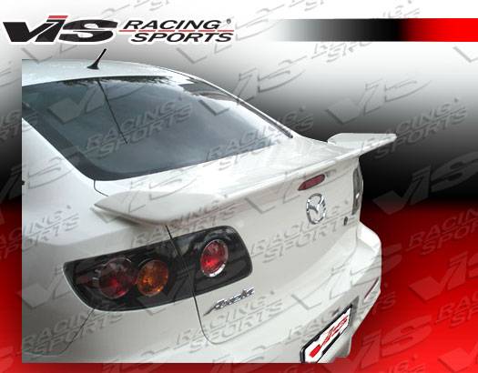 2004-2006 Mazda 3 4 doors WINGS Style FRP Primer Full Kit-3