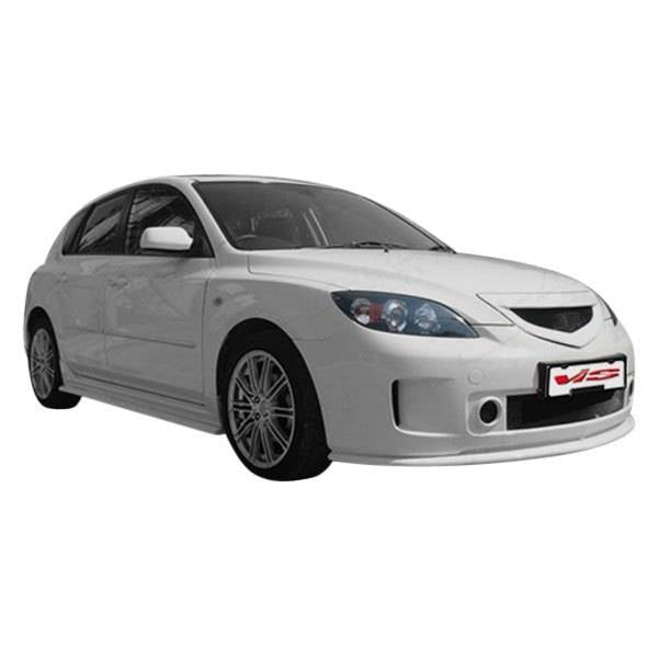 2004-2006 Mazda 3 Hatchback A SPEC Style FRP Primer Full Kit-1