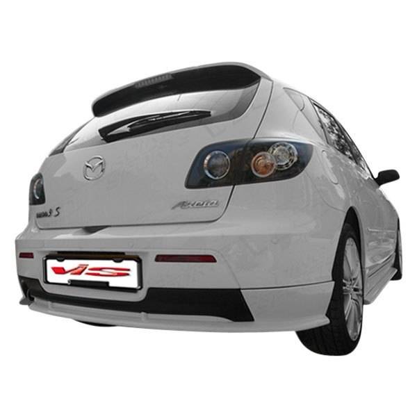2004-2006 Mazda 3 Hatchback A SPEC Style FRP Primer Full Kit-2