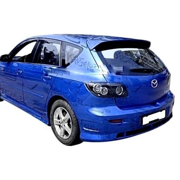 2004-2009 Mazda 3 Hatchback K Speed 2 Style FRP Primer Rear Bumper-1