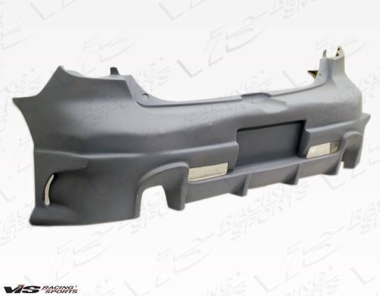 2004-2009 Mazda 3 Hatchback TSC 3 Style FRP Primer Rear Bumper-2