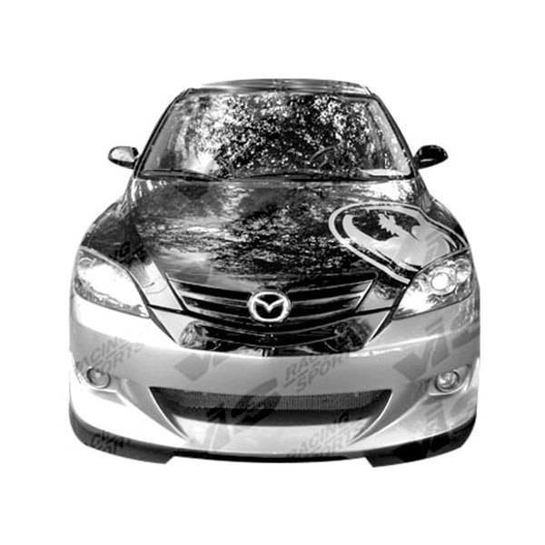 2004-2009 Mazda 3 Hatchback VIPER Style FRP Primer Front Bumper-1