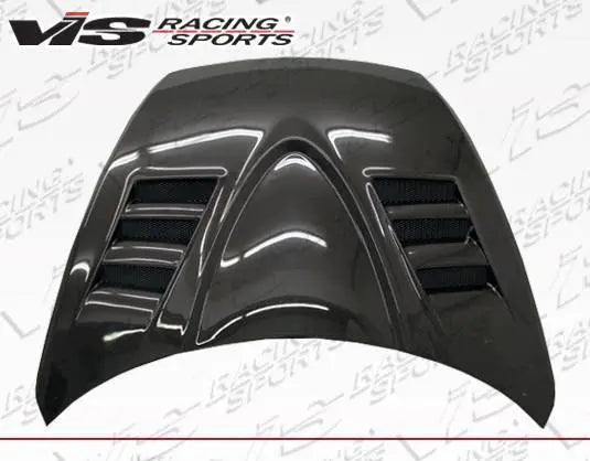 2004-2012 Mazda RX8 2 doors V-SPEED Style Carbon Fiber Black Hood-3