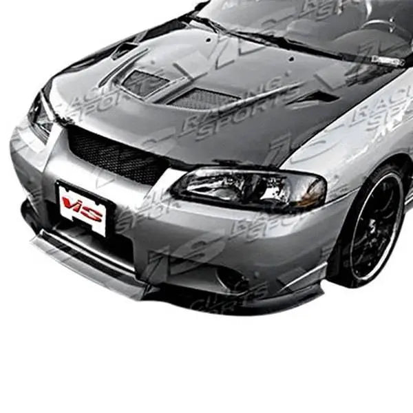 2004-2006 Nissan Sentra 4 doors EVO Style Carbon Fiber Black Hood-1