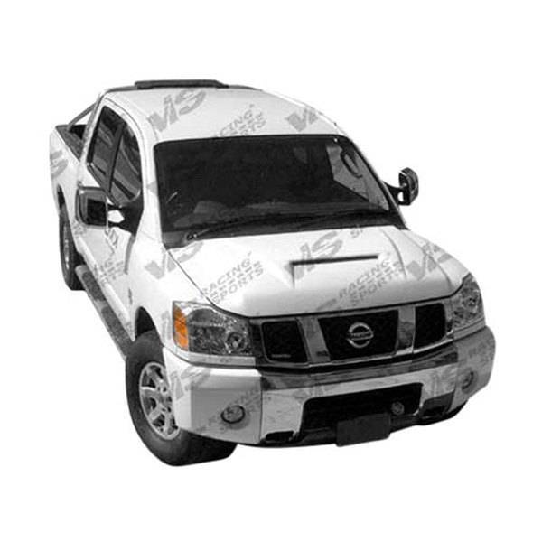 2004-2007 Nissan Titan Outlaw 1 Style FRP Primer Front Bumper-1