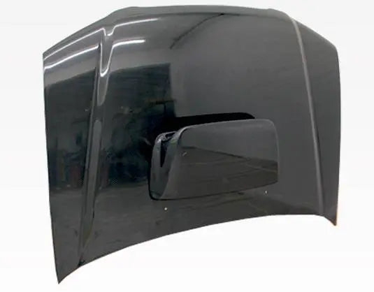 2003-2005 Subaru Forester 4 doors STI Style Carbon Fiber Black Hood-3