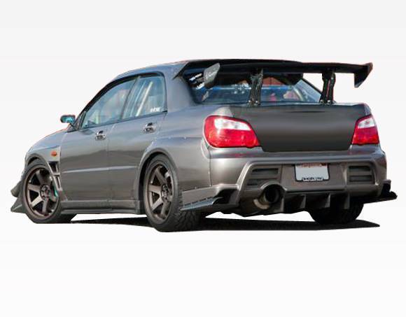 2004-2005 Subaru WRX 4 doors VRS Style FRP Primer WideBody-3