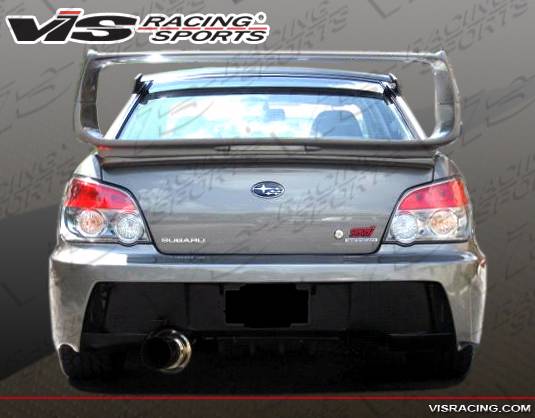 2004-2005 Subaru WRX 4 doors Z-SPORT Style FRP Primer Full Kit-2