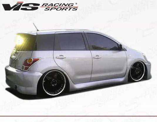 2004-2006 Scion XA 4 doors FALCON Style FRP Primer Side Skirts-1