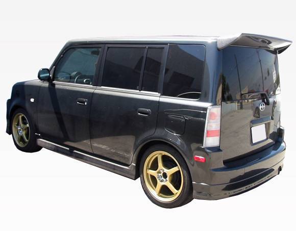 2004-2007 Scion XB 4 doors DUKE Style Carbon Fiber Black Spoiler-1