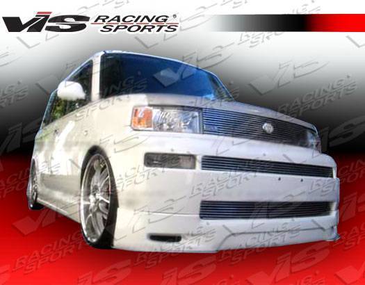 2004-2007 Scion XB 4 doors F1 Style FRP Primer Front Lip-1