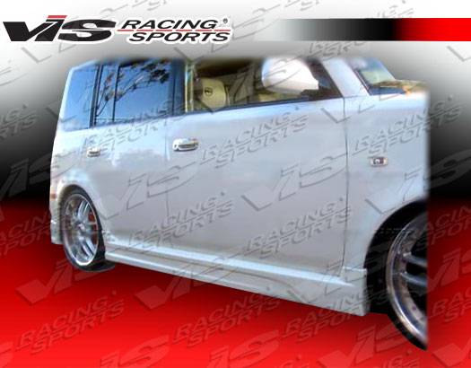 2004-2007 Scion XB 4 doors F1 Style FRP Primer Full Kit-2