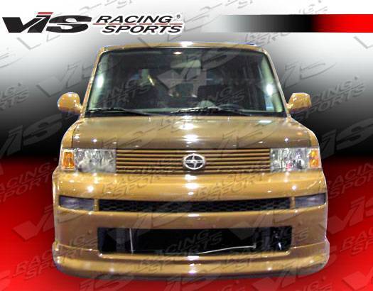 2004-2007 Scion XB 4 doors K-SPEED Style FRP Primer Front Lip-2