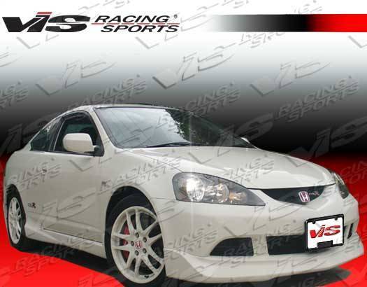 2005-2006 Acura RSX 2 doors Carbon Fiber Black Front Lip-1