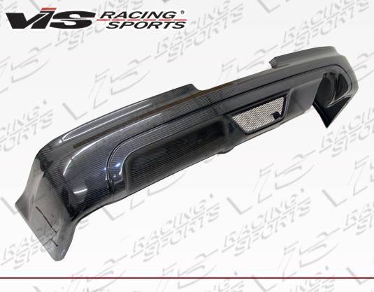 2005-2006 Acura RSX 2 doors Carbon Fiber Black Rear Lip-1