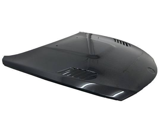 2005-2010 BMW 6 SERIES M6 2 doors XTS Style Carbon Fiber Black Hood-2