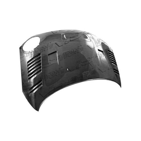 2005-2008 BMW Mini Cooper DTM Style Carbon Fiber Black Hood-1