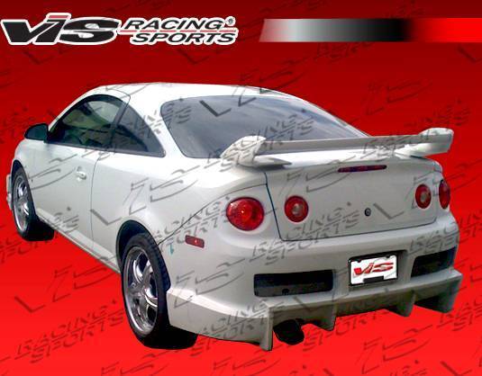2005-2008 Chevrolet Cobalt 4 doors BALLISTIX Style FRP Primer Rear Bumper-2