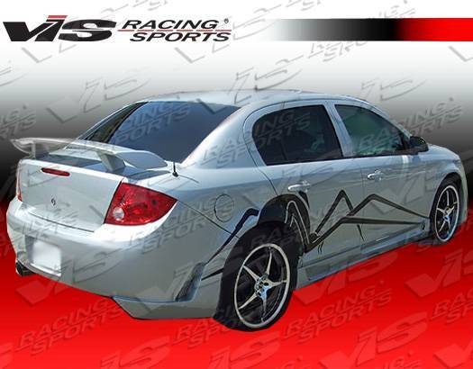 2005-2010 Chevrolet Cobalt 4 doors TOURING Style FRP Primer Rear Bumper-2