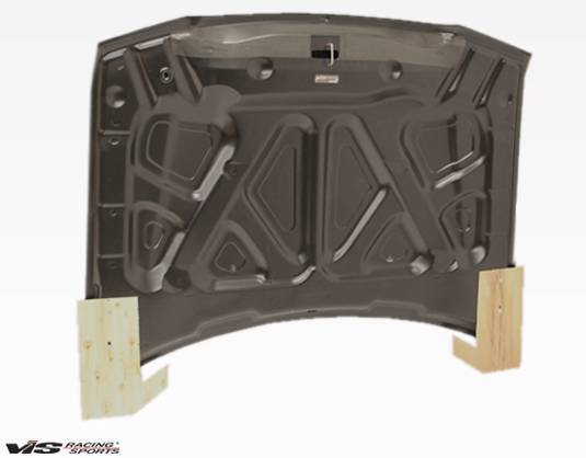 2005-2010 Chrysler 300 300C 4 doors OEM Style Carbon Fiber Black Hood-2