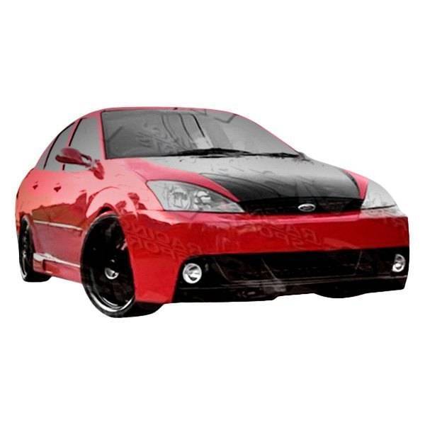 2005-2007 Ford Focus 2 doors 4 doors DTM Style FRP Primer Front Bumper-1