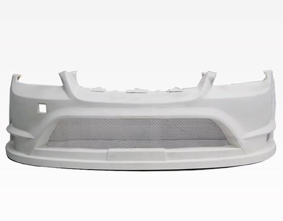 2005-2007 Ford Focus 2 doors 4 doors FUZION Style FRP Primer Front Bumper-1