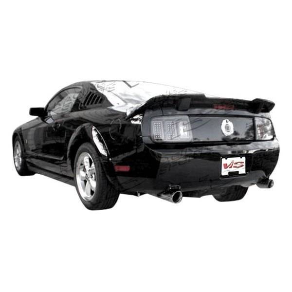 2005-2009 Ford Mustang 2 doors BALLISTIX Style FRP Primer Rear Bumper-1