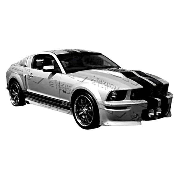 2005-2009 Ford Mustang 2 doors Extreme Style FRP Primer Full Kit-1