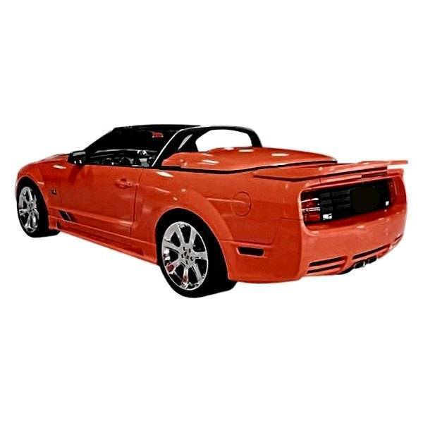 2005-2009 Ford Mustang 2 doors STALKER Style FRP Primer Rear Bumper-1