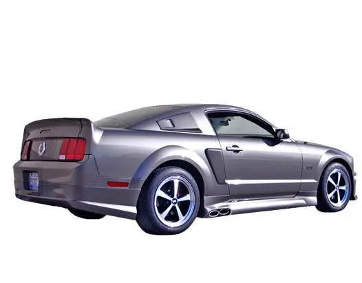 2005-2013 Ford Mustang 2 doors Stalker 2 Style FRP Primer Side Skirts-1