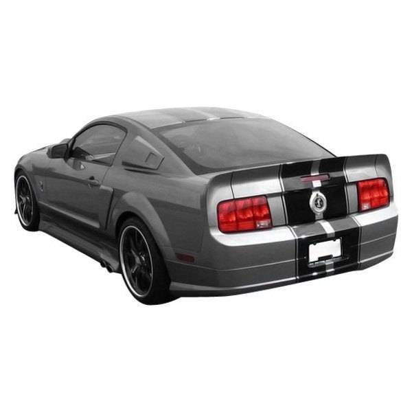 2005-2009 Ford Mustang 2 doors Stalker 2 Style FRP Primer Rear Lip-1