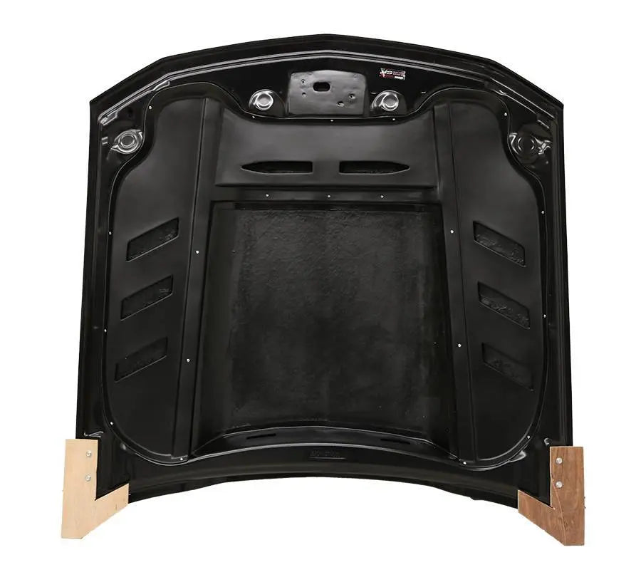 2005-2009 Ford Mustang 2 doors TERMINATOR Style Carbon Fiber Black Hood-4