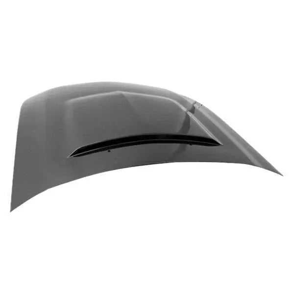 2005-2009 Ford Mustang 2 doors INVADER Style Carbon Fiber Black Hood-1