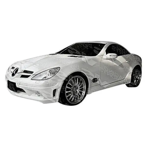 2005-2008 Mercedes SLK R171 2 doors C Tech Style FRP Primer Side Skirts-1