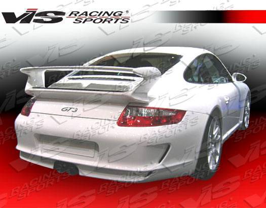 2005-2011 Porsche 997 2 doors GT3 Style FRP Primer Spoiler-3