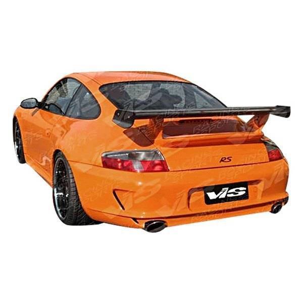 2005-2008 Porsche 997 2 doors GT3 Conversion Style FRP Primer Rear Bumper-1
