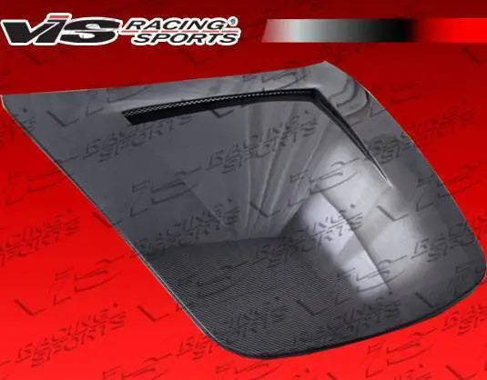 2005-2011 Porsche 997 2 doors GTO Style Carbon Fiber Black Hood-2