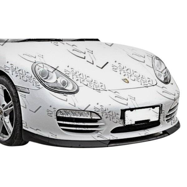 2005-2012 Porsche Boxster 987 2 doors ARS Style POLYURETHANE Black Front Lip-1