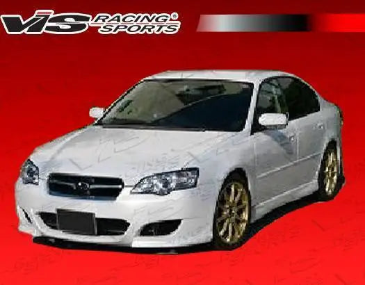 2005-2009 Subaru Legacy 4 doors M-TECH Style FRP Primer Side Skirts-1