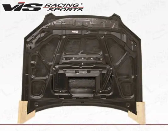 2005-2009 Subaru Legacy 4 doors STI Style Carbon Fiber Black Hood-4